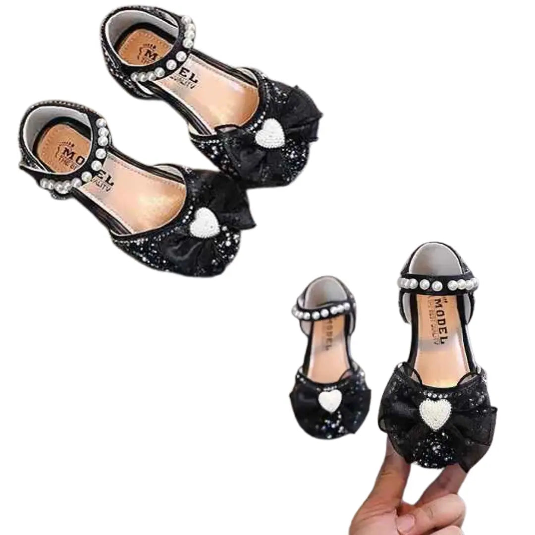 Sandália Com Strass e Laço Estilo Princesa - Charlotte