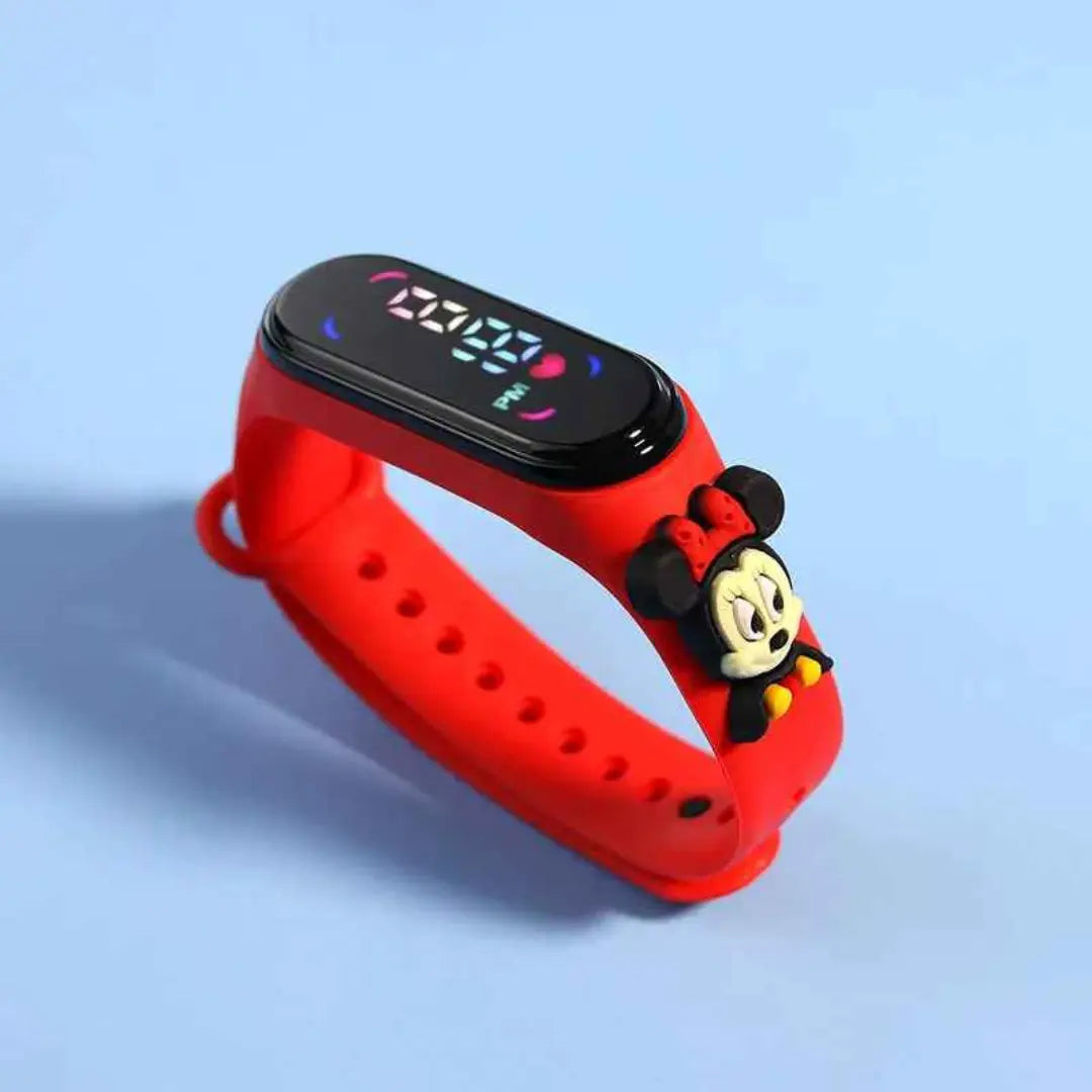 Relógios Impermeáveis Infantil, Pulseira Eletrônica - Waltdis