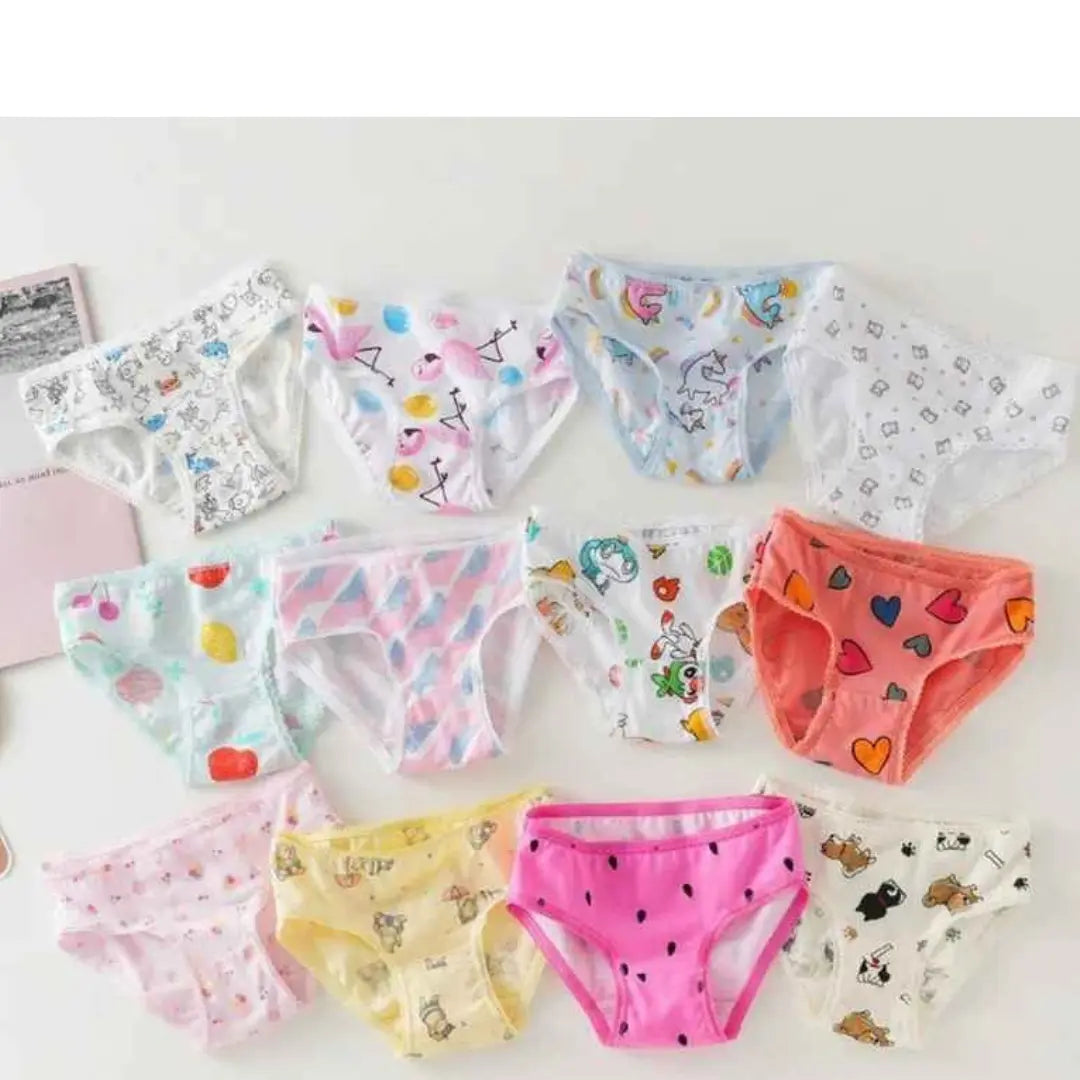 Kit Calcinhas de Algodão Macias e Leve - Cida - LEVE 12 COMPRE 6