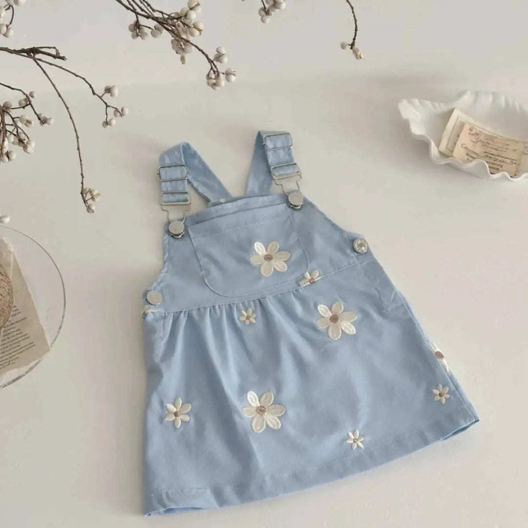 Macacão Infantil Jardineira com Alças e Bolsos - Margarith