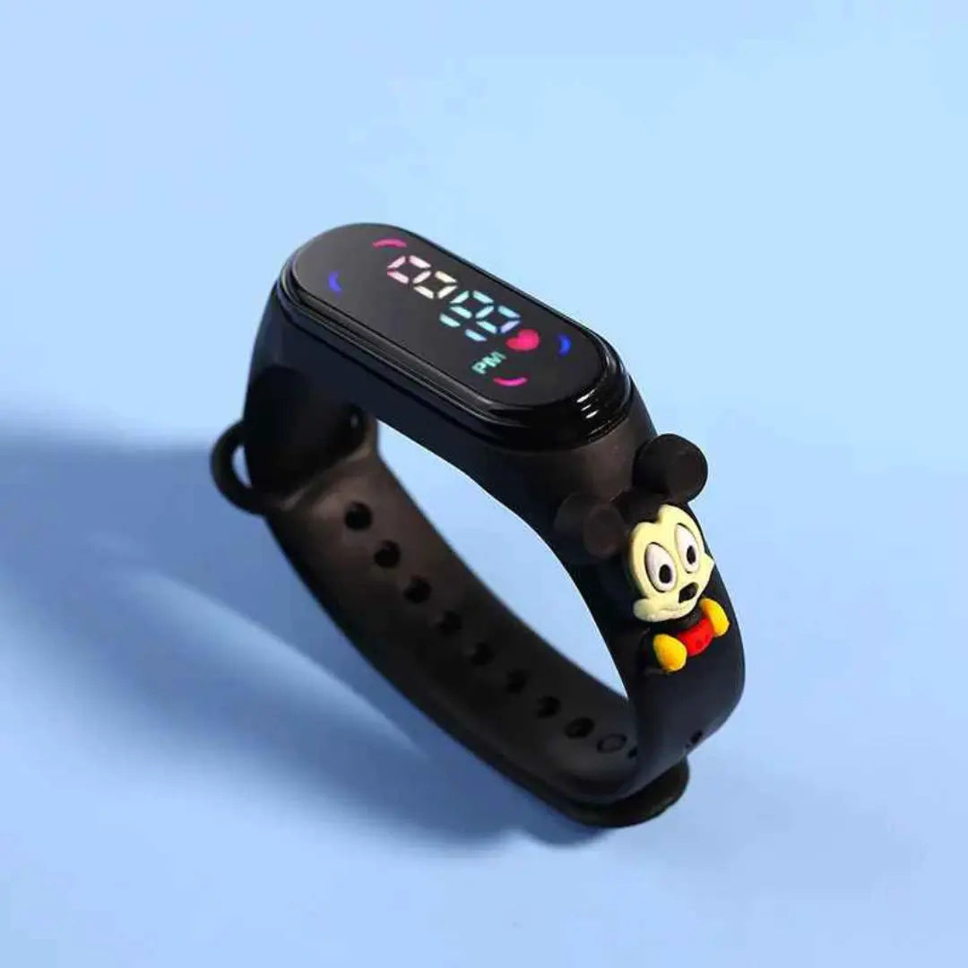 Relógios Impermeáveis Infantil, Pulseira Eletrônica - Waltdis