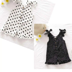 Macacão Verão Botão Sem Mangas - London