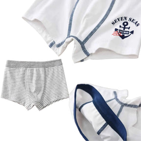 Kit Cuecas Boxer Estampas Divertidas e Conforto 3 Peças - Benício