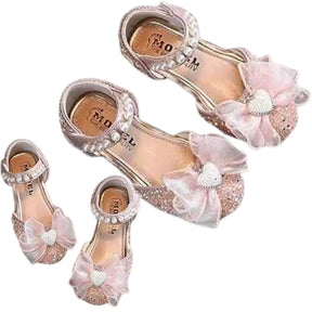 Sandália Com Strass e Laço Estilo Princesa - Charlotte