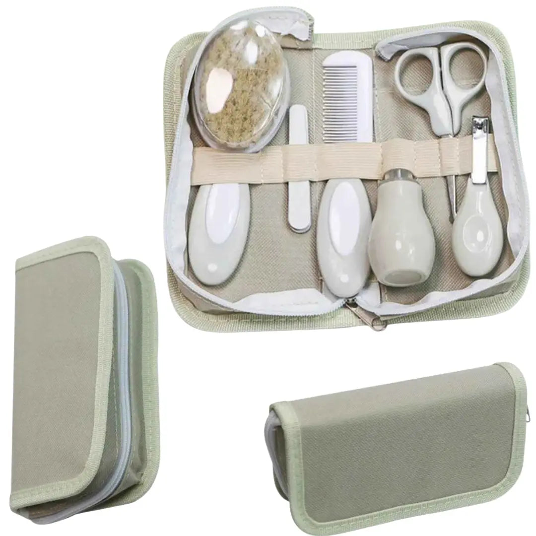 Kit de Cuidados com o Bebê utilitário e Cuidado Diário - 6 Peças - Juneca