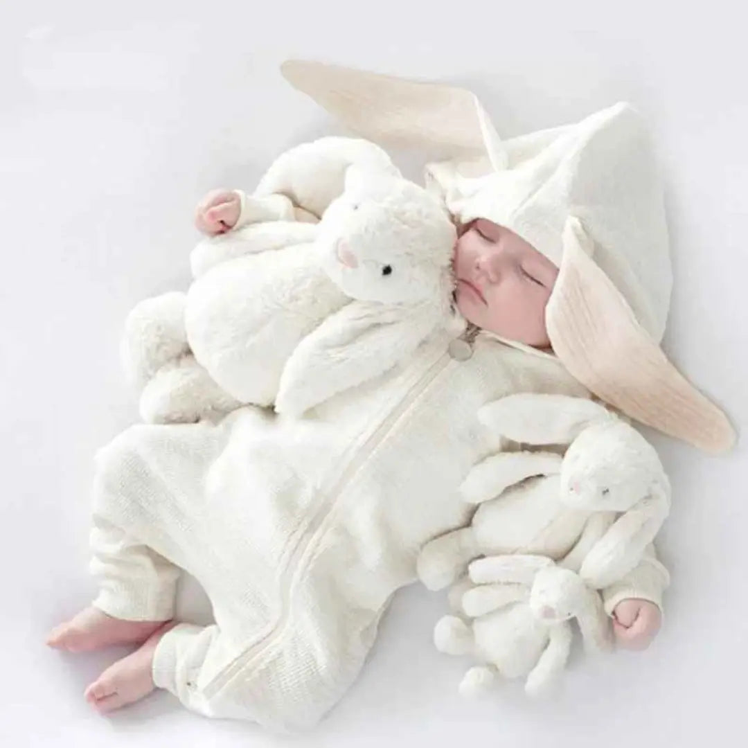 kIT Macacão de Bebê Manga Longa de Algodão Leve 2 e Pague 1 - Lincoln