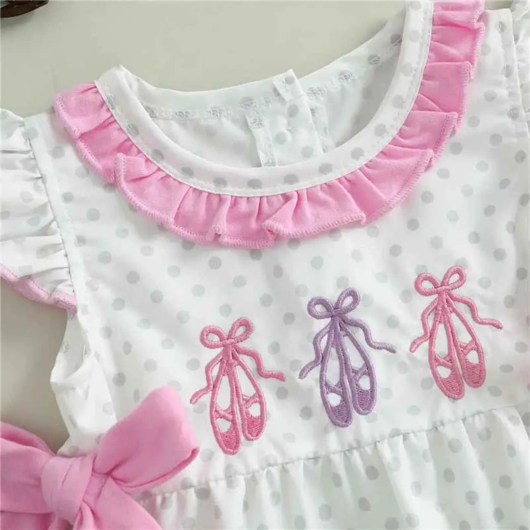 Body Menina Manga Voadora Com Babados  - Lola