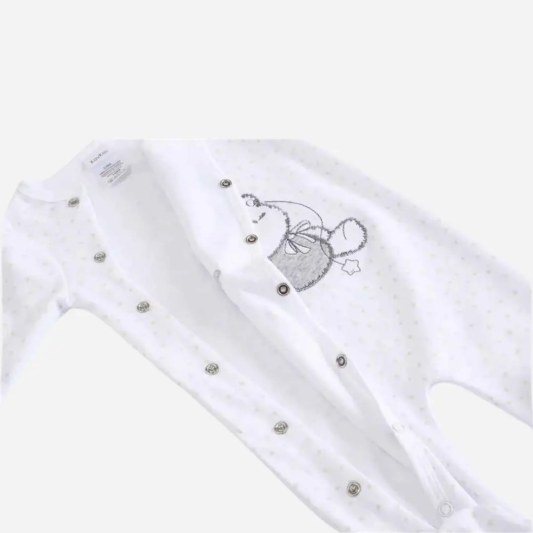 Kit Macacão de Algodão Manga Longa -Zerus