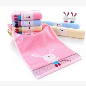 Toalha Infantil Macia e Absorvente Bordado Jacquard Desenhos Animados - José