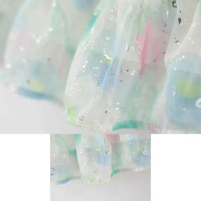 Conjuntos  Vestido Casual Sem Mangas Estampado + Chapéu - Maria Alice