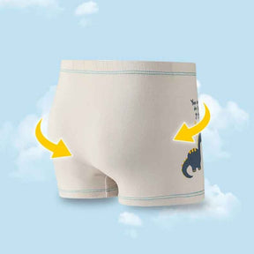 Kit Cuecas Infantil dos Desenhos Animados Bonita Confortável 4 Peças - Caio