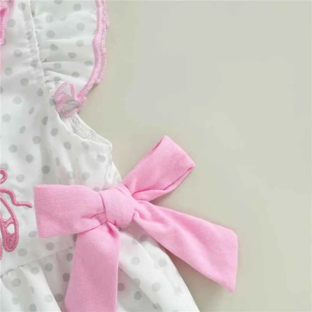 Body Menina Manga Voadora Com Babados  - Lola