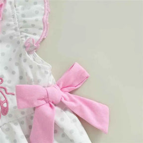 Body Menina Manga Voadora Com Babados  - Lola