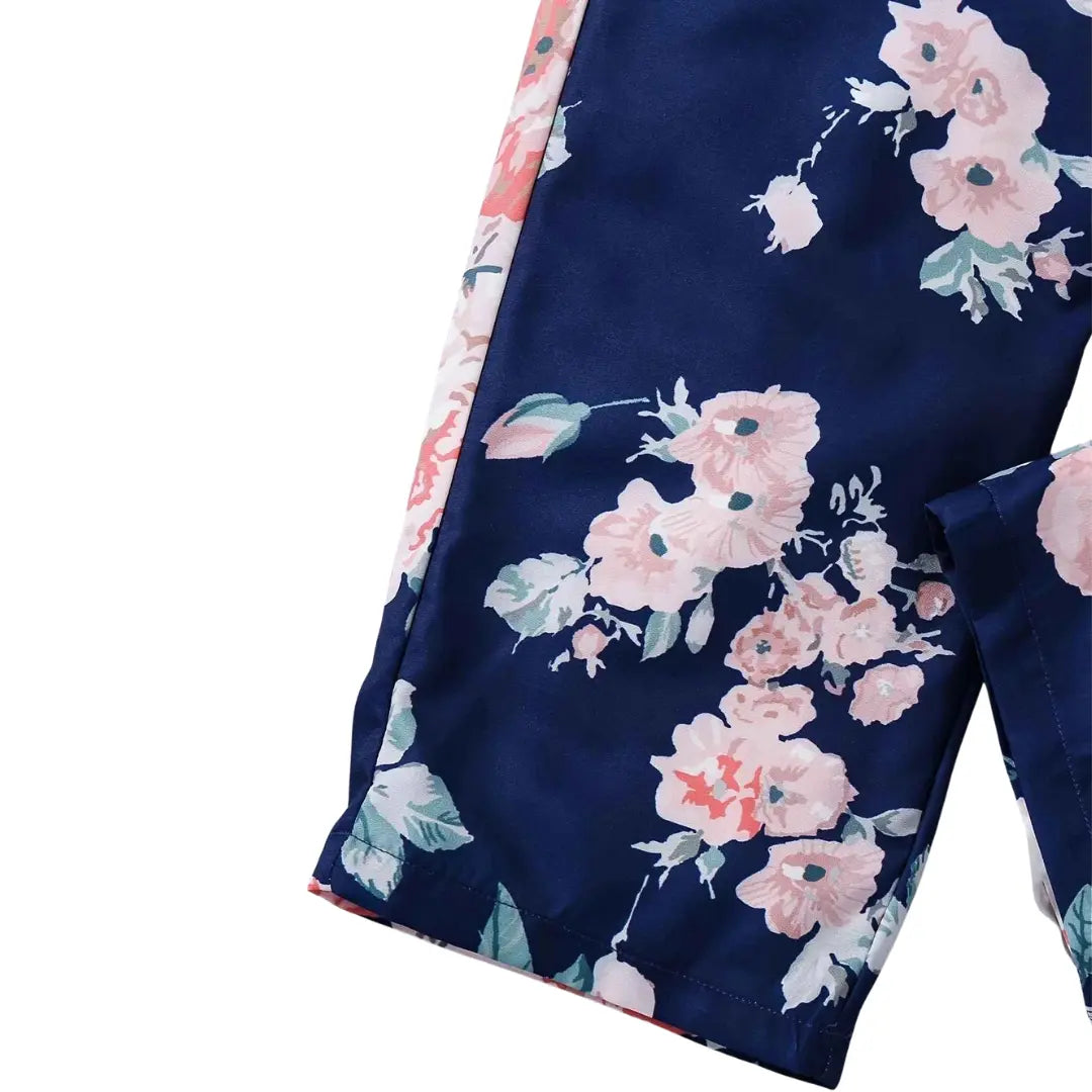 Macacão Infantil com Chapéu Manga Voadora Casual Elegante - Vitoria