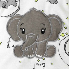 Macacão de Manga Comprida Bordado com Chapéu 2 Peças -  Saffari