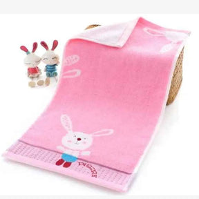 Toalha Infantil Macia e Absorvente Bordado Jacquard Desenhos Animados - José