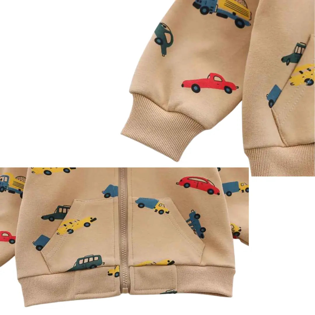 Conjunto Jaqueta + Camiseta + Calças Infantil 3 Peças - Henrik