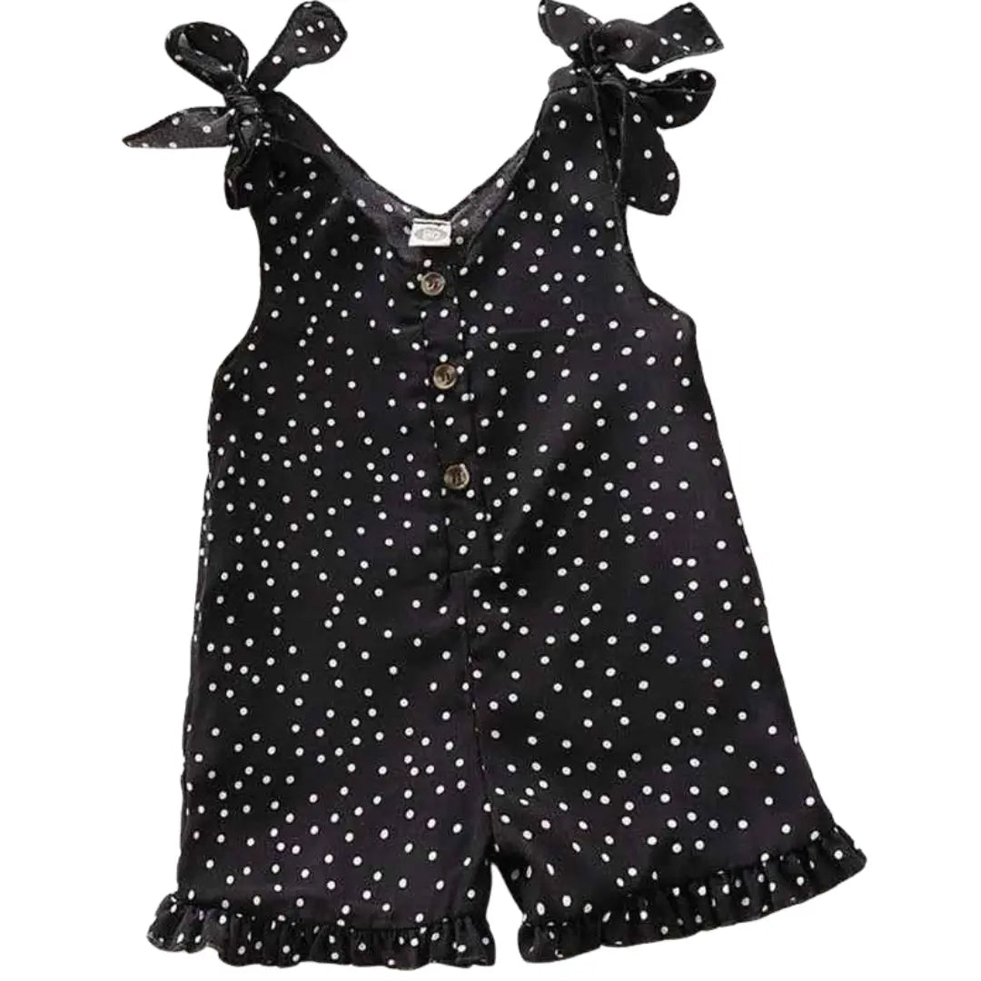 Macacão Verão Botão Sem Mangas - London