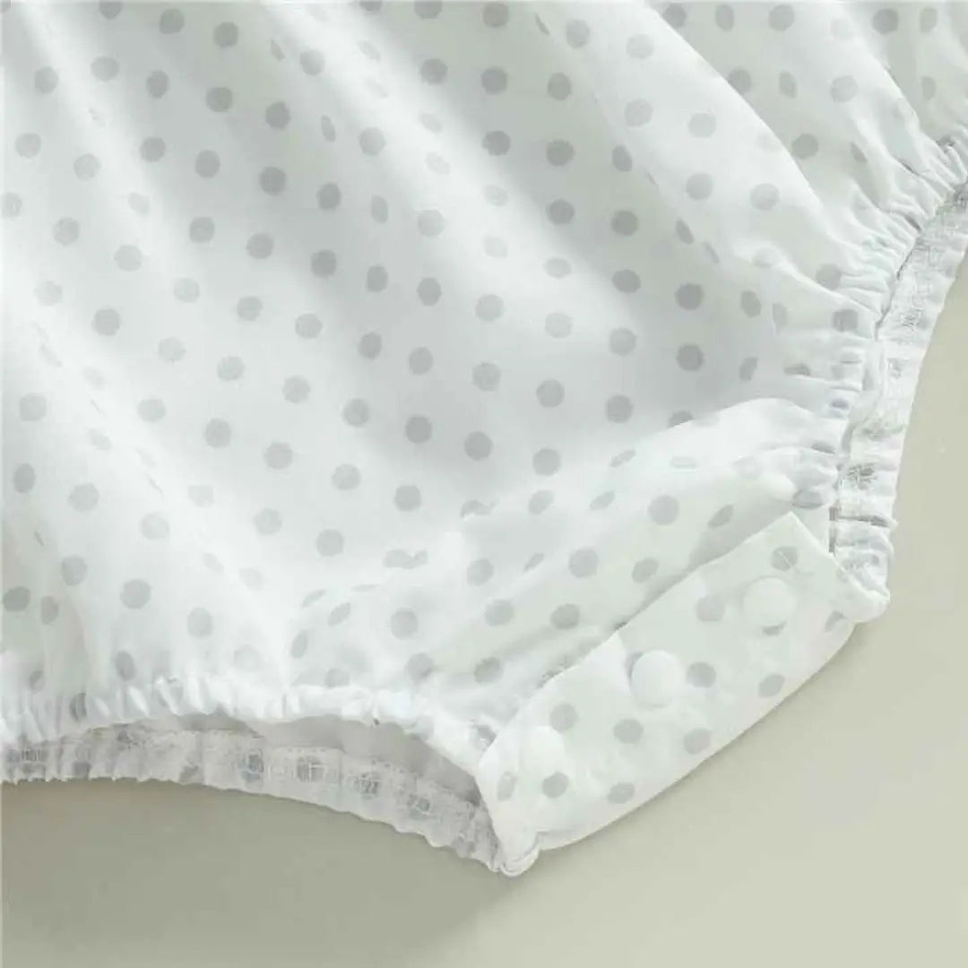 Body Menina Manga Voadora Com Babados  - Lola