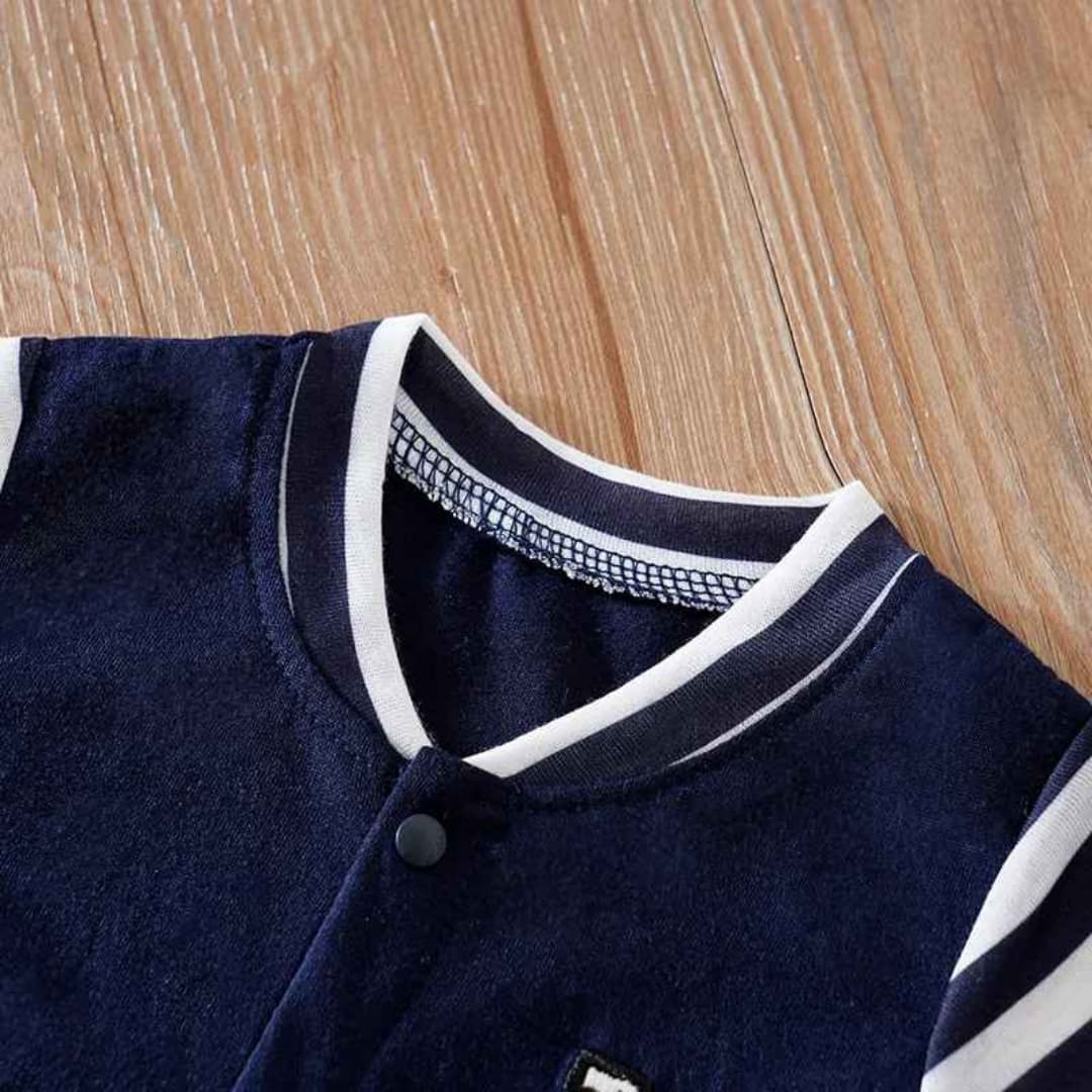 Macacão  Manga Curta Bordado Casual Confortáveis e Macios - Jabelê