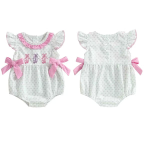 Body Menina Manga Voadora Com Babados  - Lola