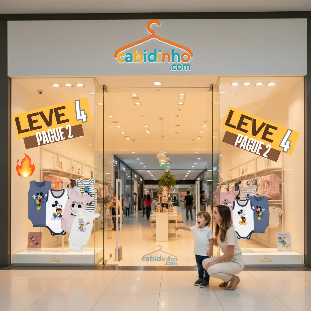 Kit BodySuit Macacão Algodão Mickey Mouse e Pato Donald Leve 4 Pague 2 -  StonesGarden