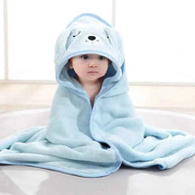 Toalha de Banho Infantil com Capuz Tecido Macio - Fran