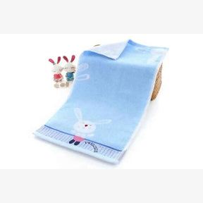 Toalha Infantil Macia e Absorvente Bordado Jacquard Desenhos Animados - José