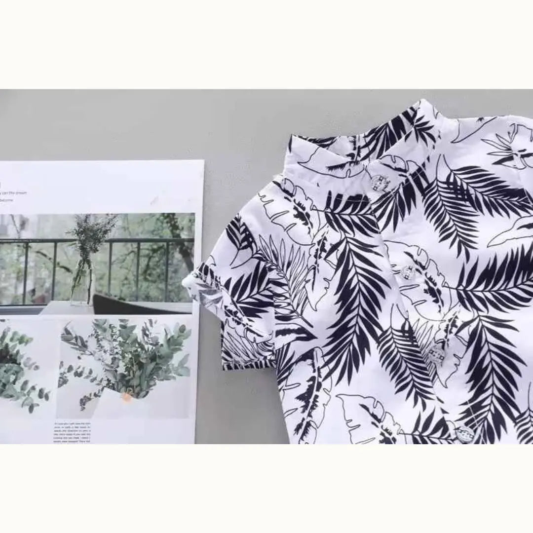 Kit Camisa + Shorts Casual Verão 2 Peças - Mauricio