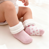 Kit Meias de Pelúcia Infantil Confortável para seu Bebê 5 Pares -  Luvala