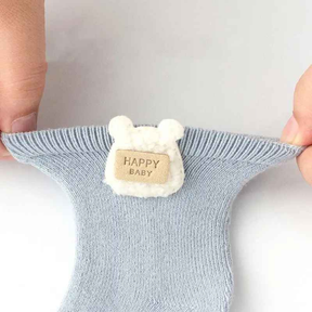 Kit Meias Macias e Confortável dos Desenhos Animados Coelho 3 Pares - Terry