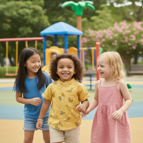 Conjunto de Shorts Manga Curta Com Estampa Para Bebês - Greide