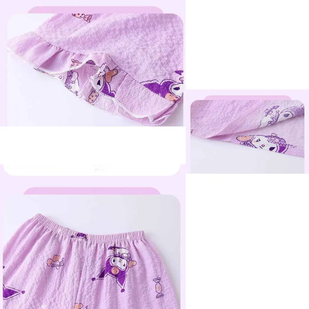 Conjunto de Roupas Confortáveis Camisola + Shorts - 2 Peças - Isolina