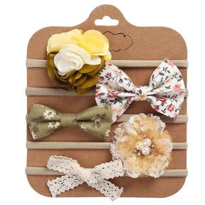 Faixas de Cabelo Adereços Acessórios 5 Peças - Manu