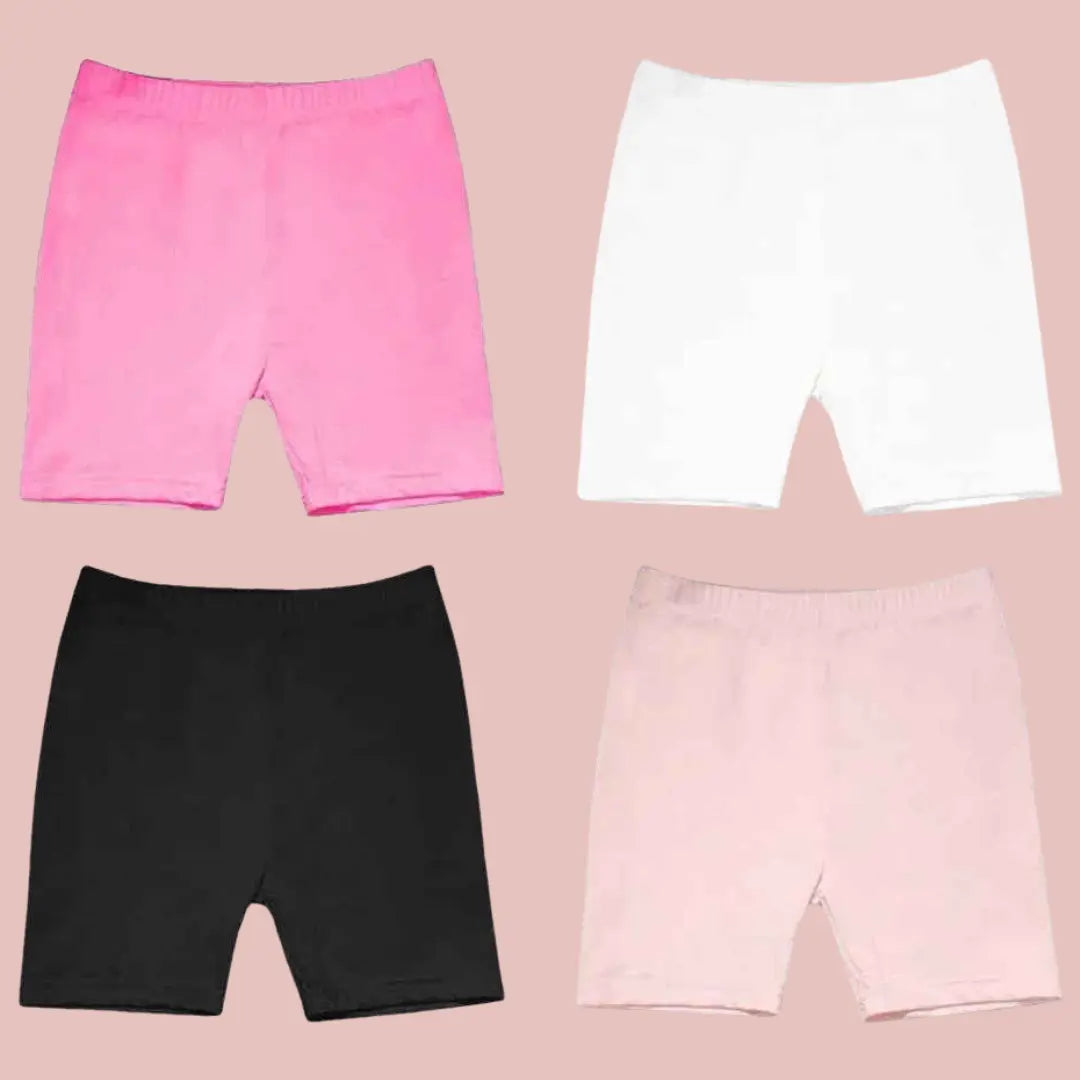 Kit Short Leggins Curta Moda Dança Confortável - 4 Peças - Luci
