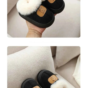 Botas de Inverno Meninos e Meninas de Pelúcia - Floquinho