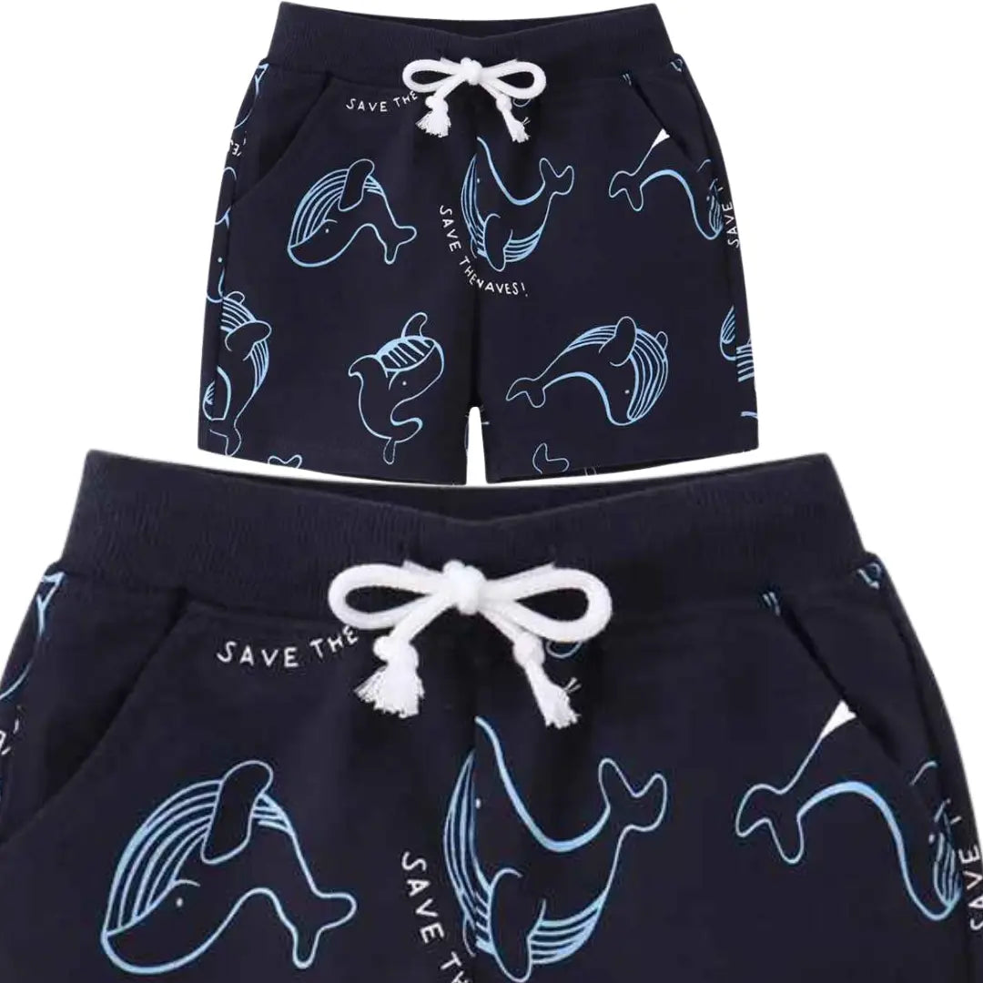 Kit Shorts Bermuda Infantil 2 Peças - Caranga