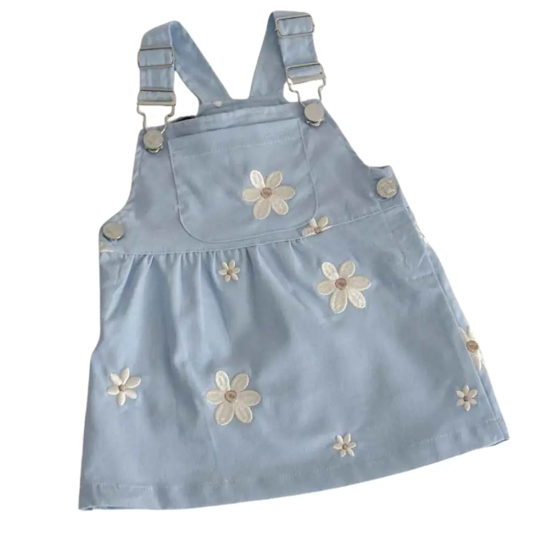 Macacão Infantil Jardineira com Alças e Bolsos - Margarith