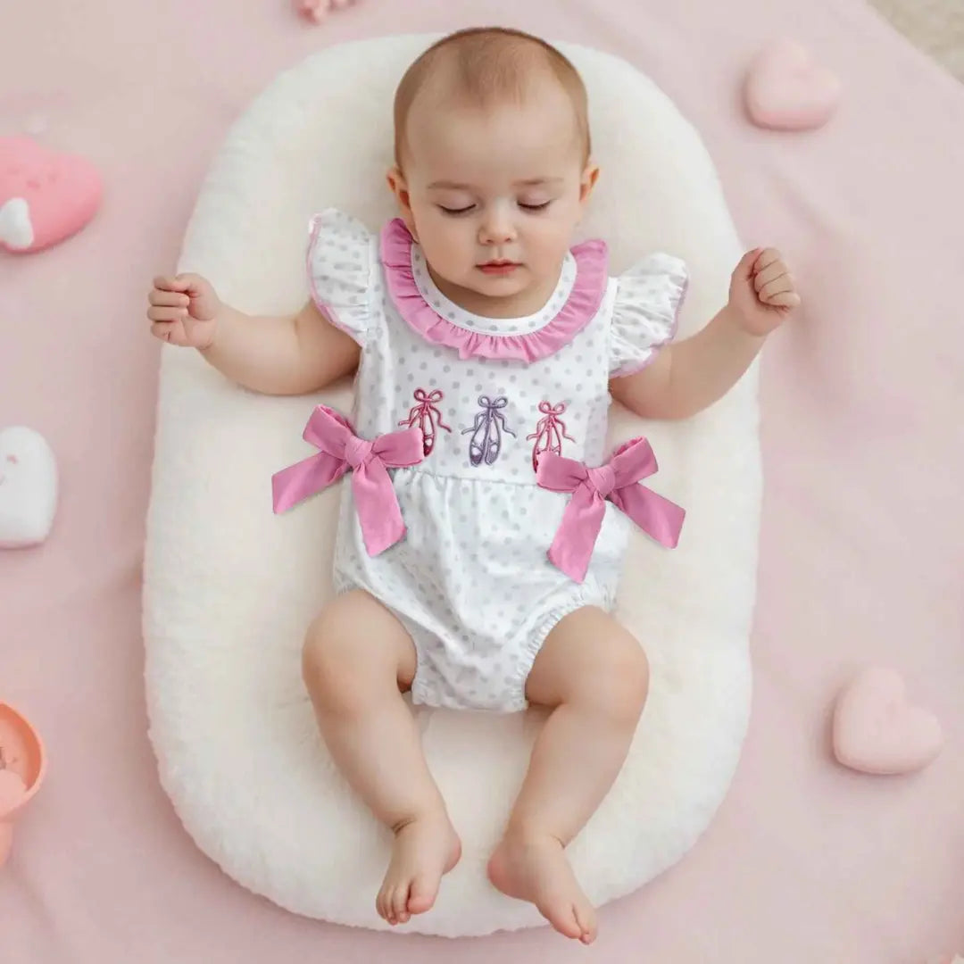 Body Menina Manga Voadora Com Babados  - Lola