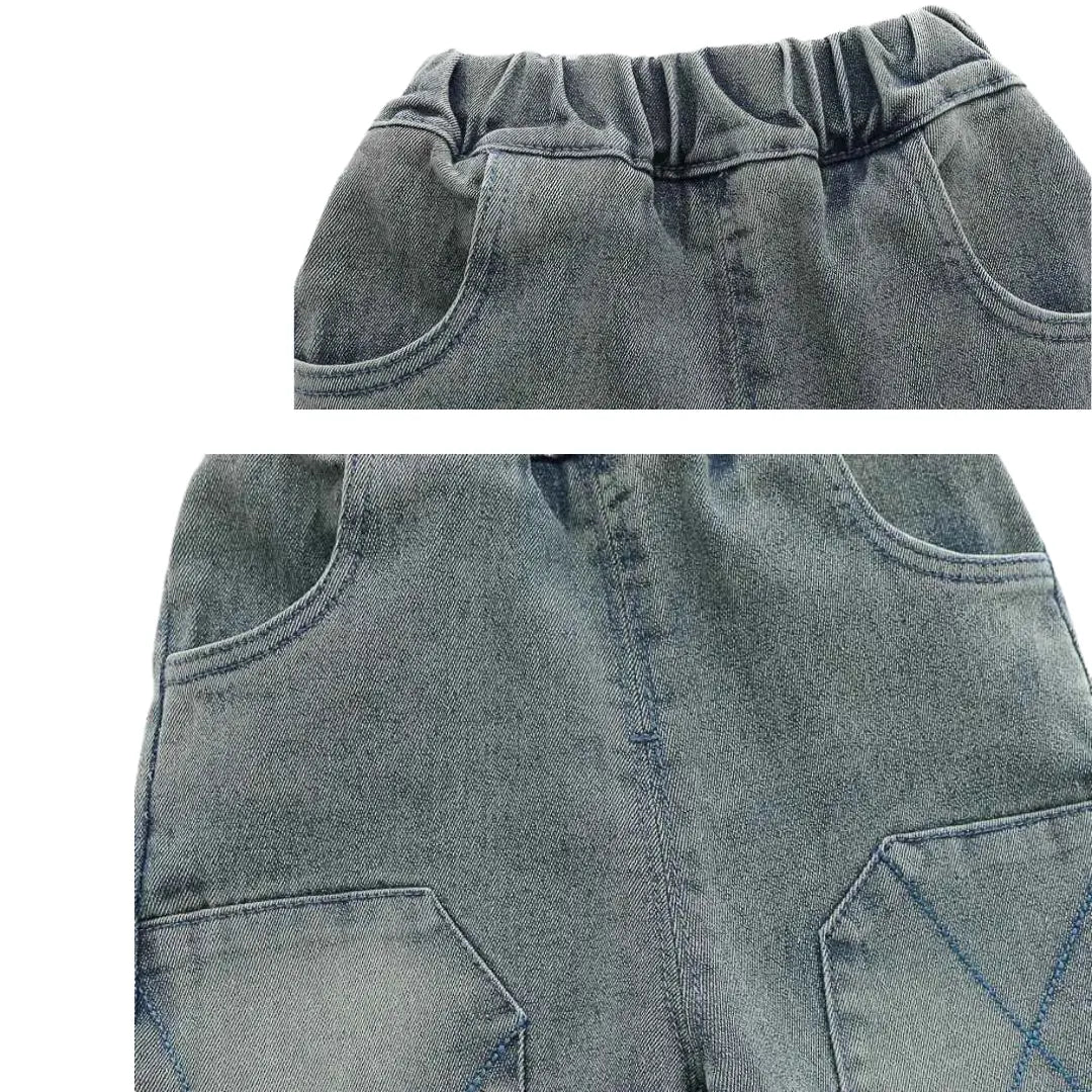 Conjunto Jaqueta + Camiseta + Calças Infantil 3 Peças - Henrik