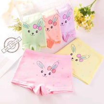 Kit Calcinhas de Algodão Com Estampas Divertidas 5 Peças - Maya