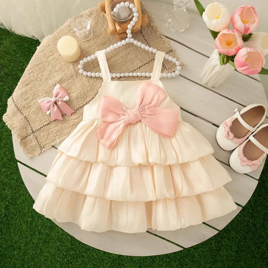 Vestido Multicamadas Com Laço - Daiane