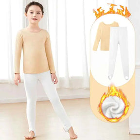 Conjunto Roupa Interior Térmica Infantil Calça e Camiseta Manga Comprida - Warm