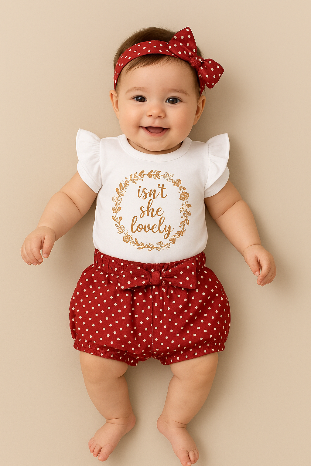 Conjunto Body com Cintura Elástica com Nó de Laço, 3 Peças - Lunelle