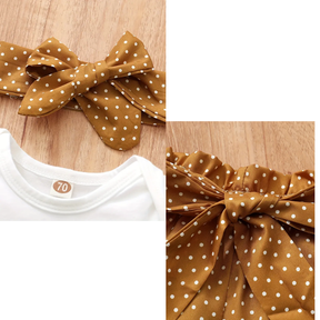 Conjunto Body com Cintura Elástica com Nó de Laço, 3 Peças - Lunelle