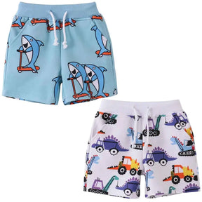 Kit Shorts Bermuda Infantil 2 Peças - Caranga