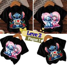 Kit Camiseta Infantil Disney Lilo Leve 2 Pague 1 - LiloDisney