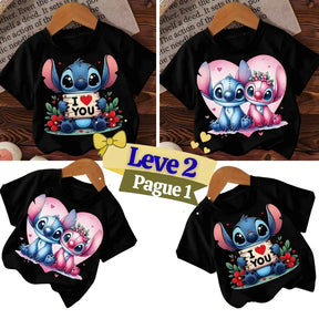 Kit Camiseta Infantil Disney Lilo Leve 2 Pague 1 - LiloDisney