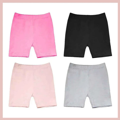 Kit Short Leggins Curta Moda Dança Confortável - 4 Peças - Luci