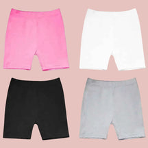 Kit Short Leggins Curta Moda Dança Confortável - 4 Peças - Luci